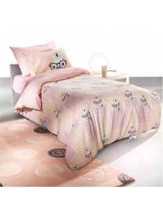 Σετ Σεντόνια Παιδικά 160x260 Rosie Pinky