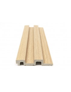 PS PANEL  ΜΕ 3D ΠΗΧΑΚΙΑ 04 RESIDENCE 21/122 mm WHITE OAK 2