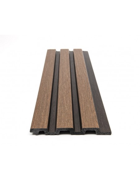 PS PANEL ΜΕ 3D ΠΗΧΑΚΙΑ 11 PIANO 12/122/2900mm GOLDEN OAK/D.BROWN