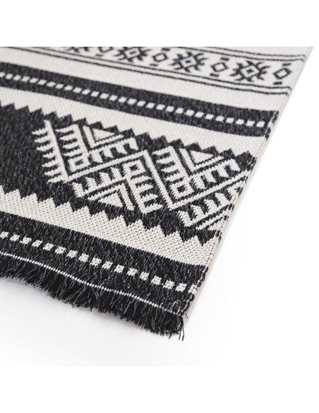 Χαλί Casa Cotton BLACK 22095  - 157x230