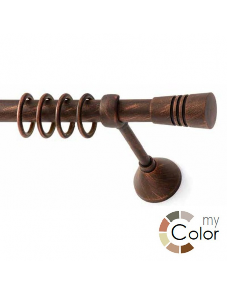 Κουρτινόξυλο RAVENA S24 σε 56 χρώματα Φ25