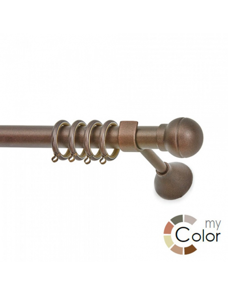 Κουρτινόξυλο ROMA σε 56 χρώματα Φ25