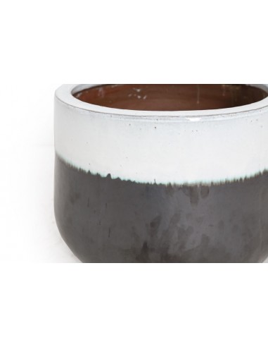 Βάζο Ανθρακί Λευκό (54x54x40) Soulworks 0440060