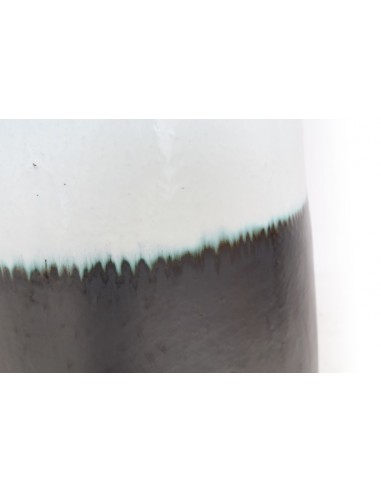 Βάζο Ανθρακί Λευκό (54x54x65) Soulworks 0440063