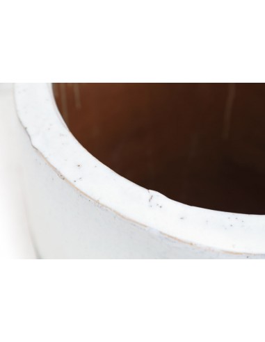 Βάζο Ανθρακί Λευκό (54x54x65) Soulworks 0440063