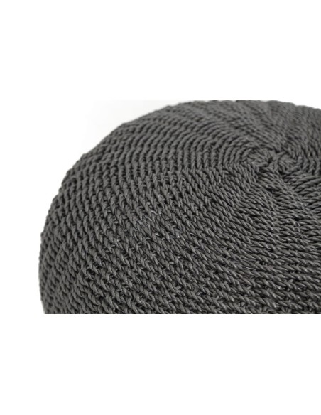 Πουφ Matera μαύρο (60x60x30) Soulworks 0490104