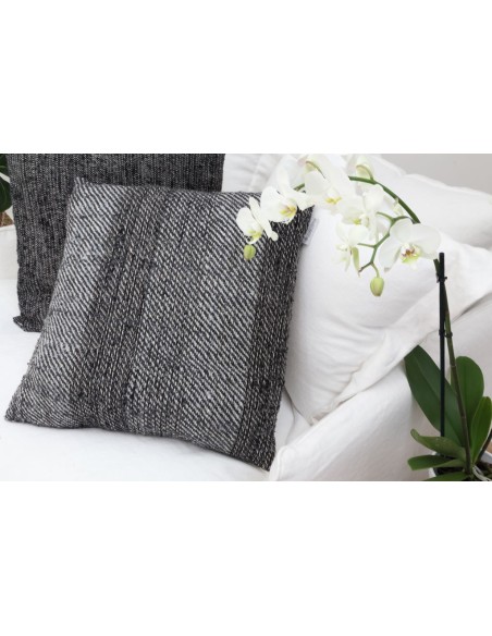 Διακοσμητικό μαξιλάρι Meren Grey/Black (50x50) Soulworks 0620003