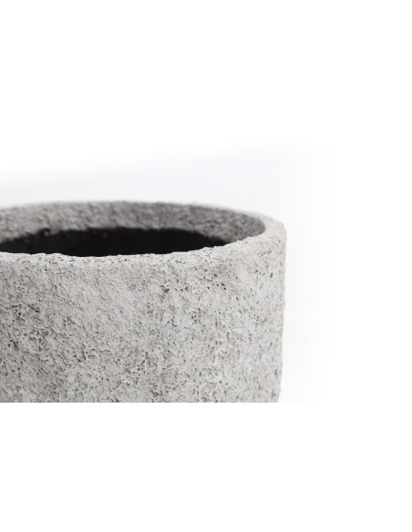 Διακοσμητικό βάζο Siso Gel Coral White (45x45x53) GRC Soulworks 0630017