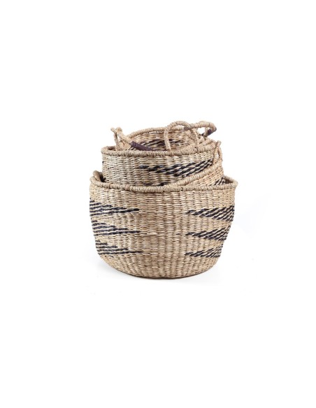 Σετ 5 Καλάθια Sandal (40x40x22)+(35x35x20)+(30x30x18)+(25x25x16)+(20x20x14) Soulworks 0680009