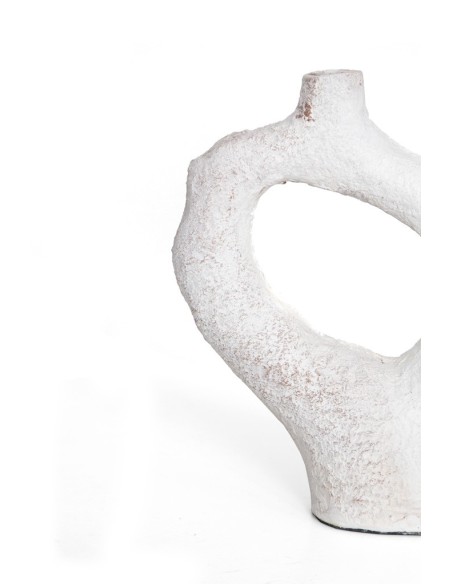 Διακοσμητικό Βάζο Damon White (25.5x9x31) Soulworks 0750001