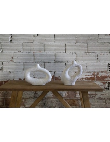 Διακοσμητικό Βάζο Minta White (34x7.5x26.5)...