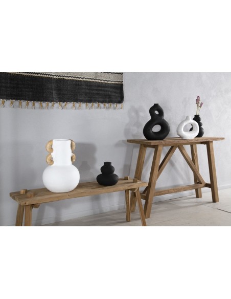 Διακοσμητικό Βάζο Than Black (18x27) Soulworks 0750003