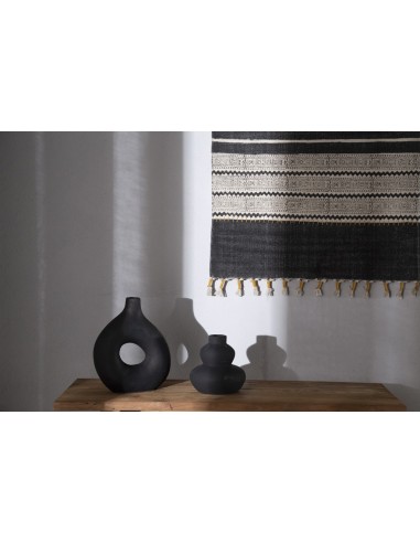 Διακοσμητικό Βάζο Paeon Black (20.5x19)...