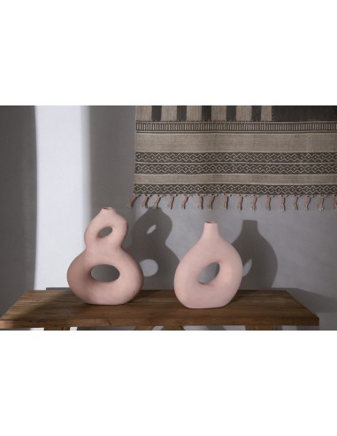 Διακοσμητικό Βάζο Bion Dusty Pink (32x11x41.5)...