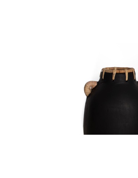 Διακοσμητικό Βάζο Usiris Black (21x35) Soulworks 0750014