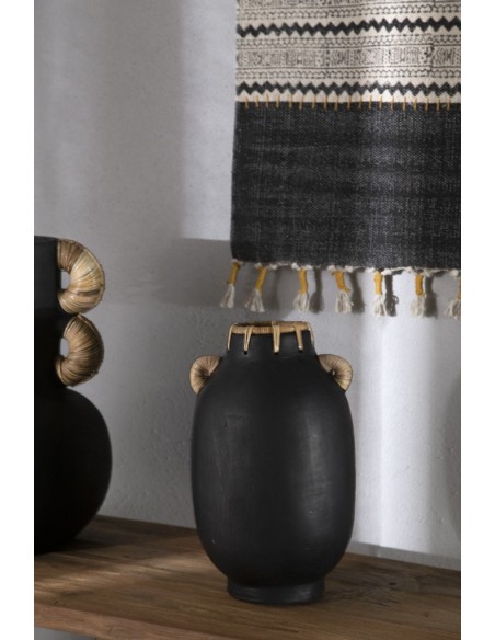 Διακοσμητικό Βάζο Usiris Black (21x35) Soulworks 0750014