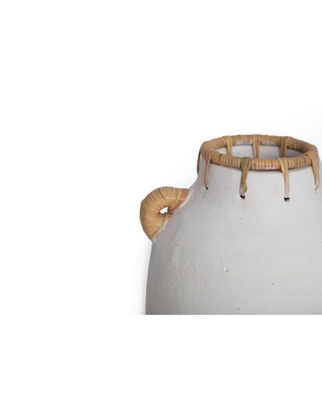 Διακοσμητικό Βάζο Usiris White (21x35) Soulworks 0750015