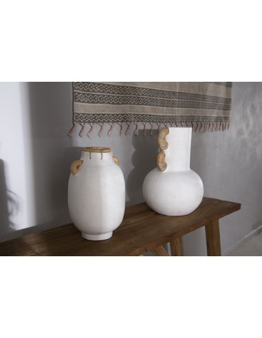 Διακοσμητικό Βάζο Usiris White (21x35)...