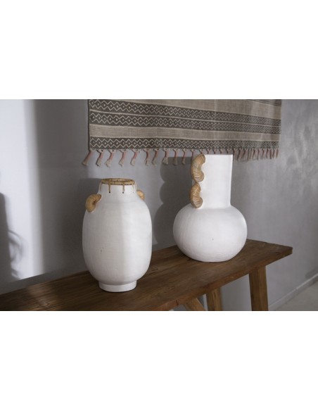 Διακοσμητικό Βάζο Usiris White (21x35) Soulworks 0750015