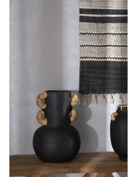 Διακοσμητικό Βάζο Kore Black (30x43) Soulworks 0750016