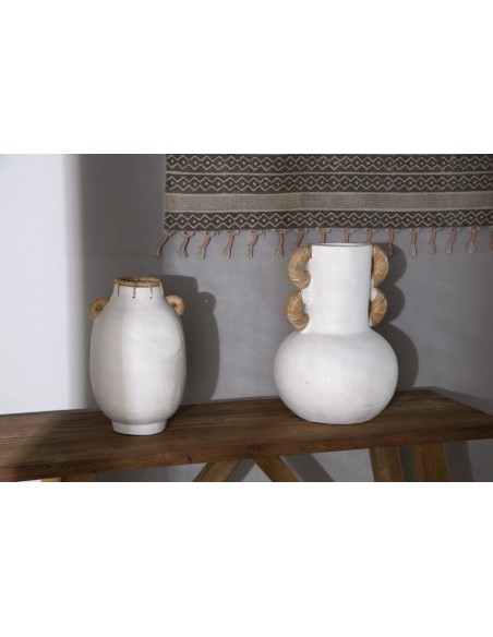 Διακοσμητικό Βάζο Kore White (30x43) Soulworks 0750017