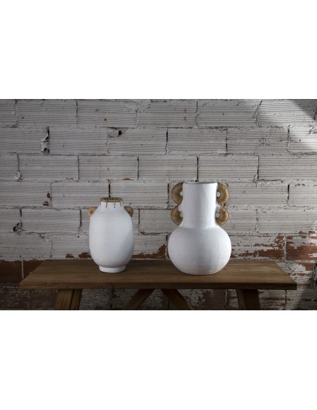 Διακοσμητικό Βάζο Kore White (30x43) Soulworks 0750017