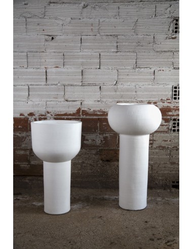 Διακοσμητικό Βάζο Phile White (42x74.5)...