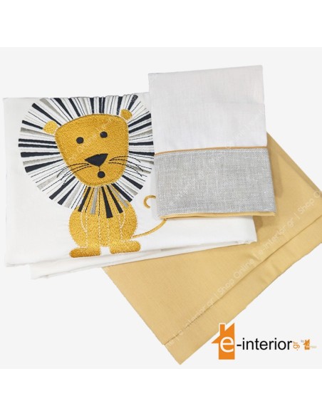 Σετ Σεντόνια Κούνιας Alex the Lion