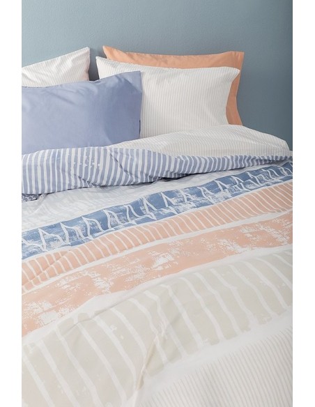 Κουβερλί Υπέρδιπλο Nima Akachi - Blue