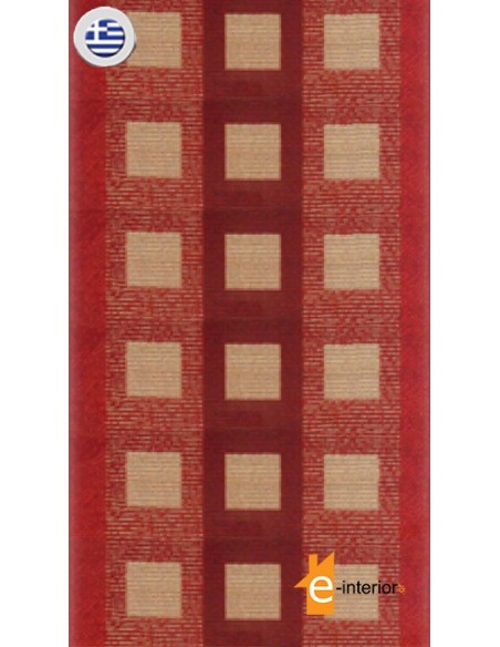 ΔΙΑΔΡΟΜΟΣ 0.80m LUX 837.4 ΚΟΚΚΙΝΟ