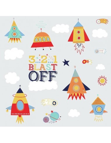 Αυτοκόλλητα τοίχου Πύραυλοι