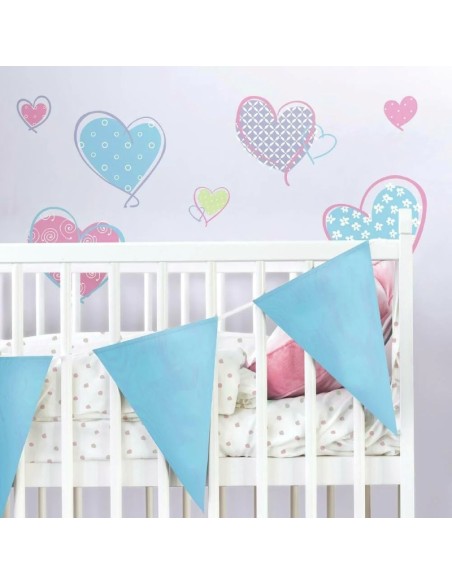 Αυτοκόλλητα τοίχου Καρδιές