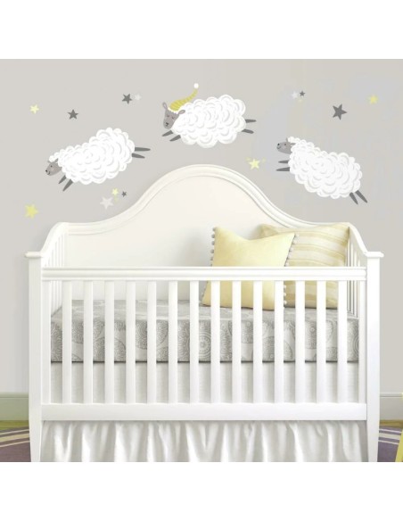 Αυτοκόλλητα τοίχου Προβατάκια