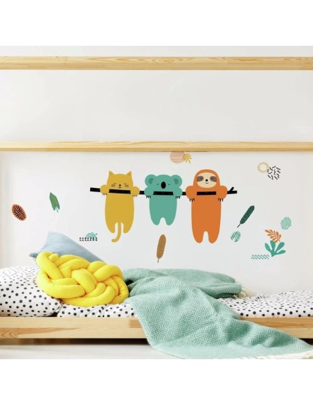 Αυτοκόλλητα τοίχου Κοάλα & Βραδύπους