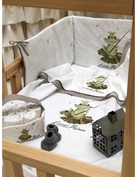 Παπλωματοθήκη Κούνιας Prince Charming