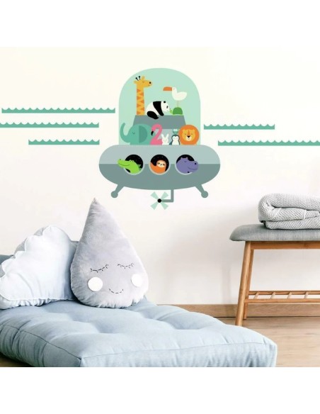 Αυτοκόλλητα τοίχου Ζωάκια Ufo