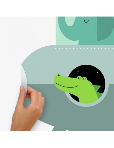 Αυτοκόλλητα τοίχου Ζωάκια Ufo