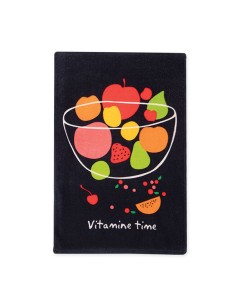 ΠΟΤΗΡΟΠΑΝΟ VITAMINE TIME ΒΕΛΟΥΤΕ 40Χ60 - BLACK