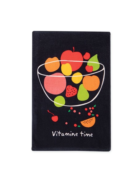 ΠΟΤΗΡΟΠΑΝΟ VITAMINE TIME ΒΕΛΟΥΤΕ 40Χ60 - BLACK