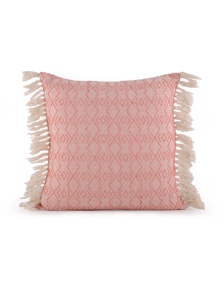 Διακοσμητικό Μαξιλάρι 50X50 NIGRIT - Coral/Natural