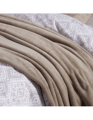 Κουβέρτα Fleece Υπέρδιπλη 220x240 Cosy Beige