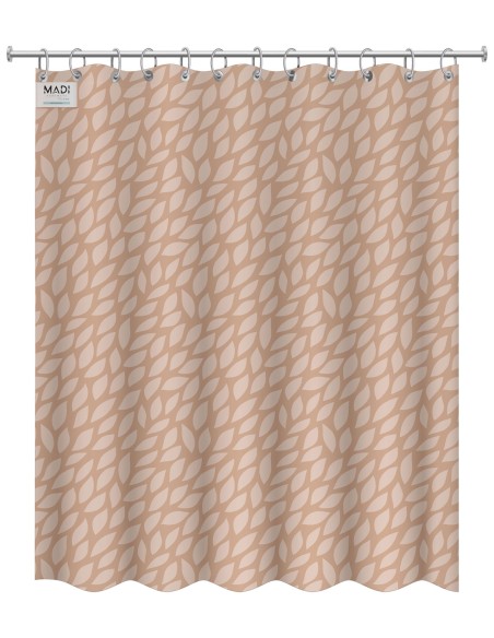 Κουρτίνα μπάνιου FOLIAGE-02 ΧΡΩΜΑ ΚΕΡΑΜΙΔΙ 180 x 240↕