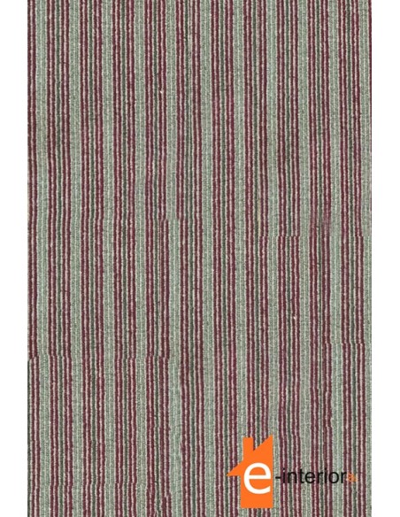 ΔΙΑΔΡΟΜΟΣ 0.80m Μάλλινος Ριγέ Κόκκινο/Γκρι