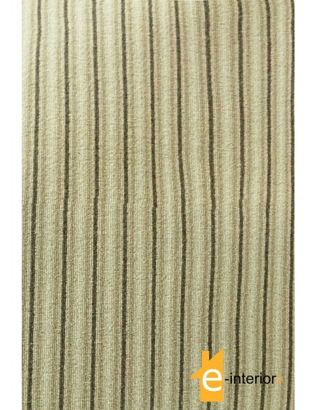 ΔΙΑΔΡΟΜΟΣ 0.80m Μάλλινος Ριγέ Καφέ/Μπεζ