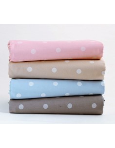 Σεντόνι Μονό Basic Dots - Beige 170x270 2