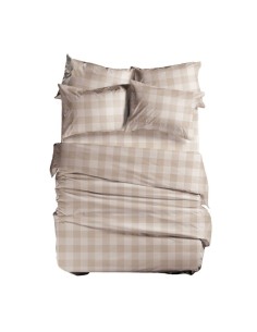 Σεντόνι Μονό 170X270 Basic Plaid - Beige