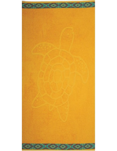 Πετσέτα Θαλάσσης 70X120 Turtle - Yellow