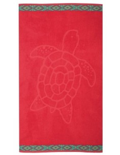 Πετσέτα Θαλάσσης 70X120 Turtle - Red