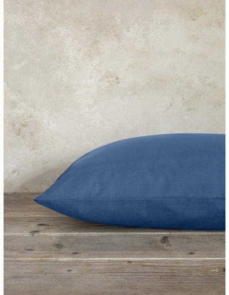 Σετ Μαξιλαροθήκες 52x72 Unicolors - Dark Denim