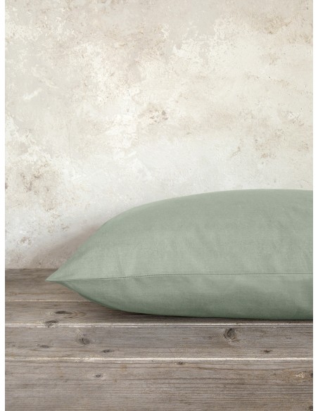 Μαξιλαροθήκες Unicolors 52x72 - Rock Green